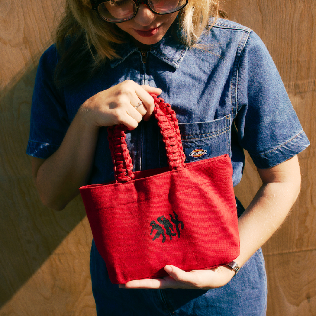 LIPSTICK RED - MINI TOTE