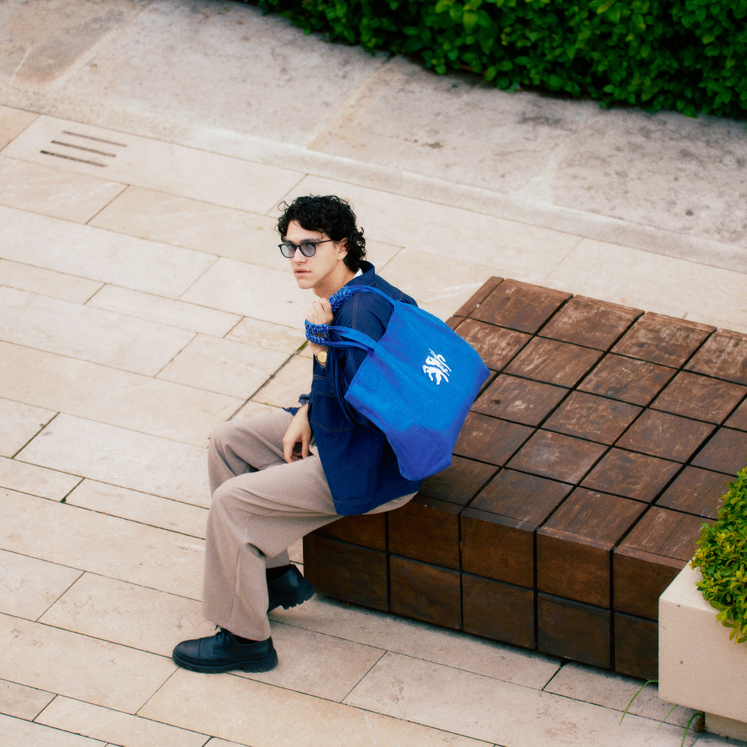 COSMIC BLUE - MAXI TOTE